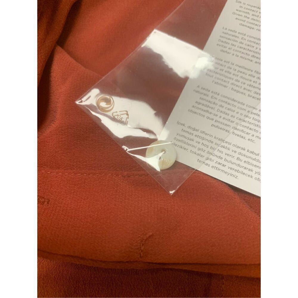 Ming Button Down Blouse NWT - image 8